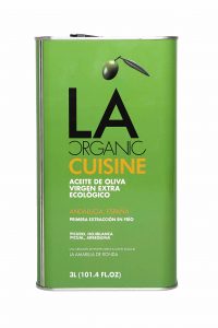 LA Organic Cusine, aceite de oliva virgen extra coupage