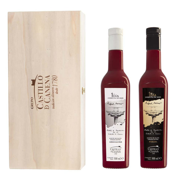 Castillo de Canena Primer Día Doppel-Set Kiefer