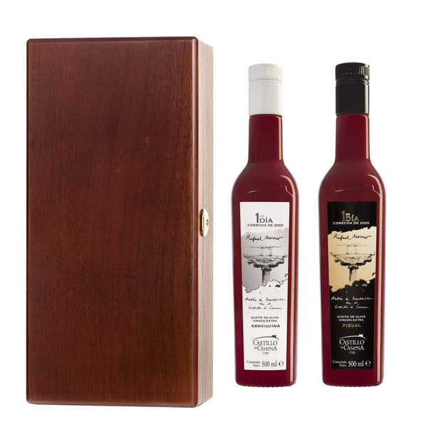 Castillo de Canena Primer Día Doppel-Set Eiche