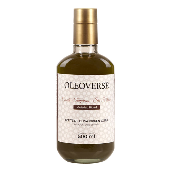 Oleoverse Cosecha Temprana Picual Sin Filtrar 500ml