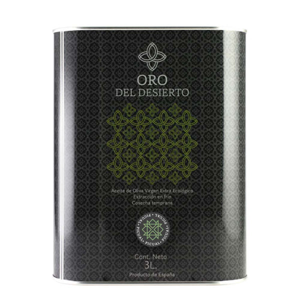 Oro del Desierto Ecológico Picual Lata 3L