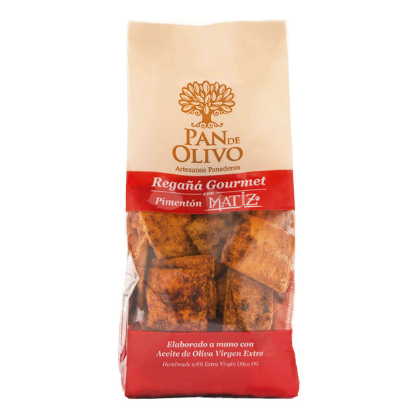 Pan de Olivo Regañá Aove y Pimentón 200g