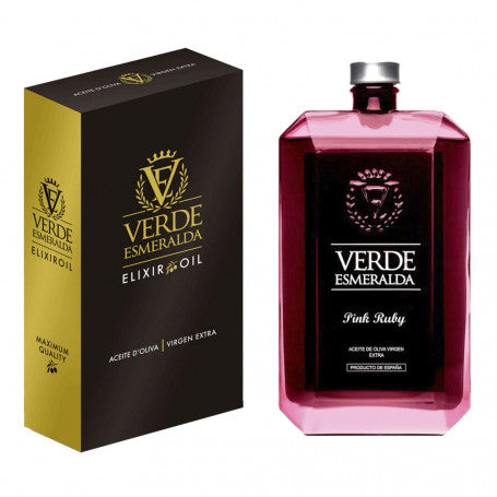 Bouteille Hojiblanca Verde Esmeralda rose rubis 500 ml