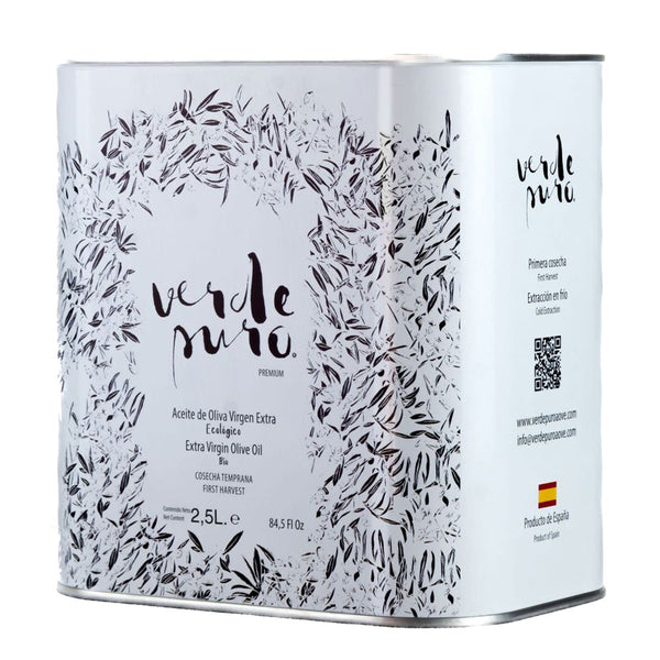 Verde Puro Picual Ecológico Lata 2.5L