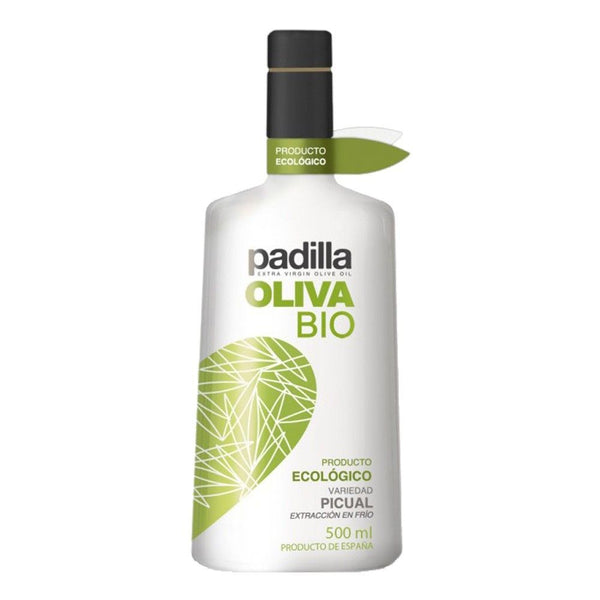 Padilla. Picual organic olive oil. Box of 12 500 ml bottles
