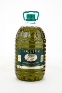 Toletum. Aceite de oliva koroneiki, Caja de 3 garrafas de 5 L